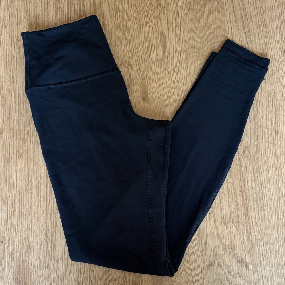 Black High-Waisted Lululemon Leggings Size 6